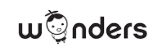 wonders The word "wonders" with a cartoon baby face replacing the letter "o.