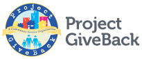 logo_default Project Give Back logo with family and community buildings, plus the text "Project Give Back" on the right.